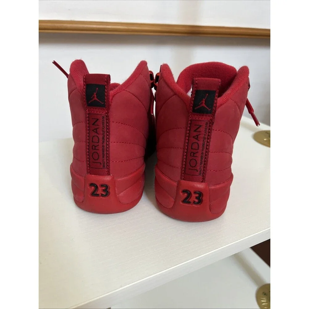 Size 5Y- Jordan 12 Retro Mid Gym Red - 153265-601